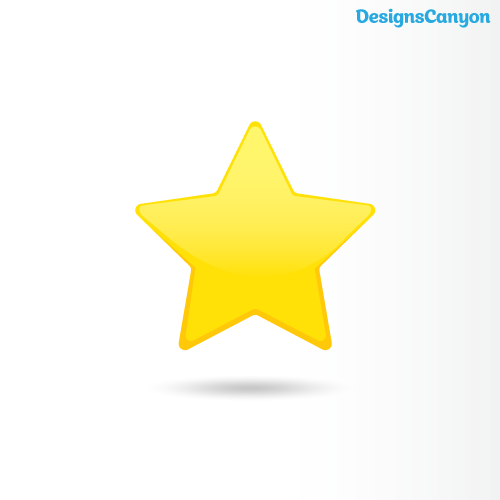 500x500 Star Vector Icon Free Vector