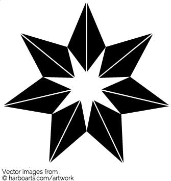 335x355 Download Point Star Vector Graphic