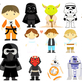 Star Wars Clipart Star Wars Gifts 324x324 Star Wars Clipart Star Wars Gifts
