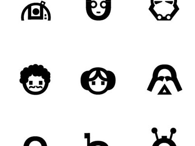 Star Wars Icon Vector 400x300 Star Wars Icon Vector