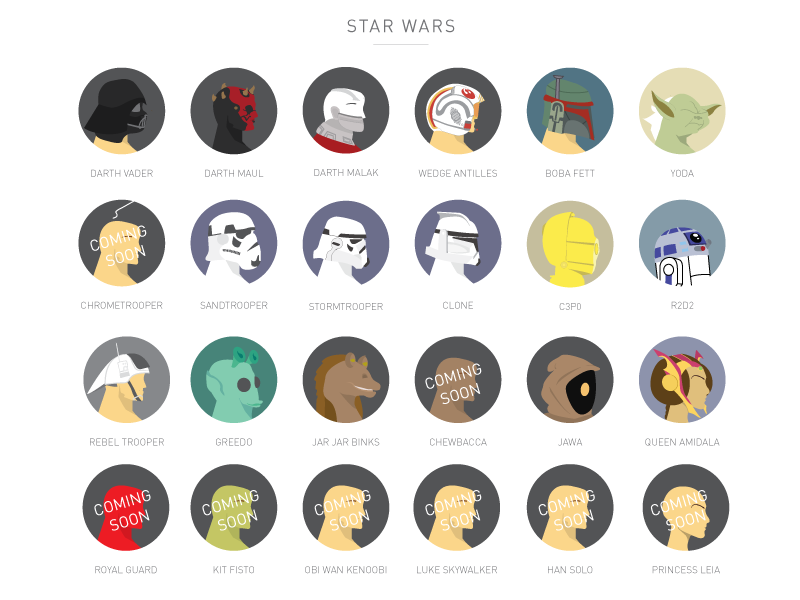 Star Wars Icons 800x600 Star Wars Icons