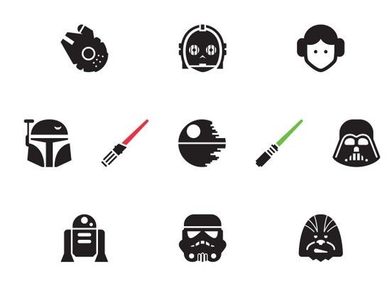 Free Star Wars Icons Vector Clipart Star Wars Icons, Star 552x416 Free Star Wars Icons Vector Clipart Star Wars Icons, Star