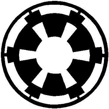 367x367 Star Wars Imperial Logo Decal Sticker