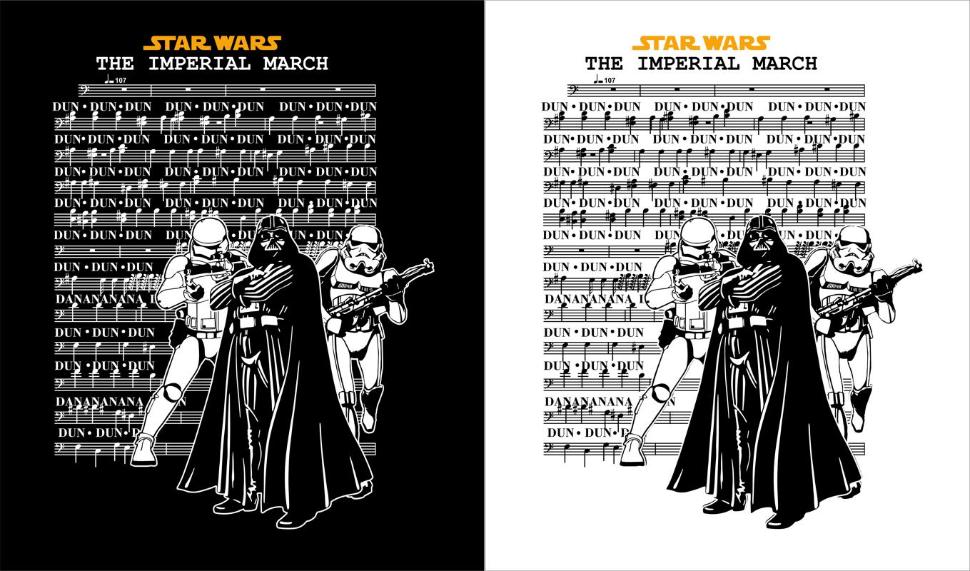 1359x800 Star Wars Imperial March Free Vector Cdr Download