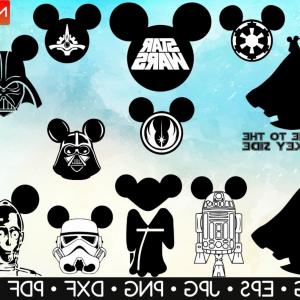 300x300 Star Wars Mickey Ears Silhouette Star Catchsplace