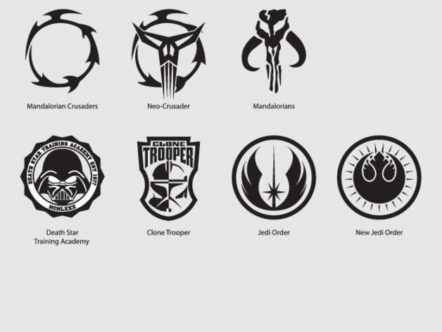 Star Wars Vector Emblems 628x472 Star Wars Vector Emblems
