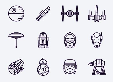 Free Star Wars Vector Icons 394x288 Free Star Wars Vector Icons