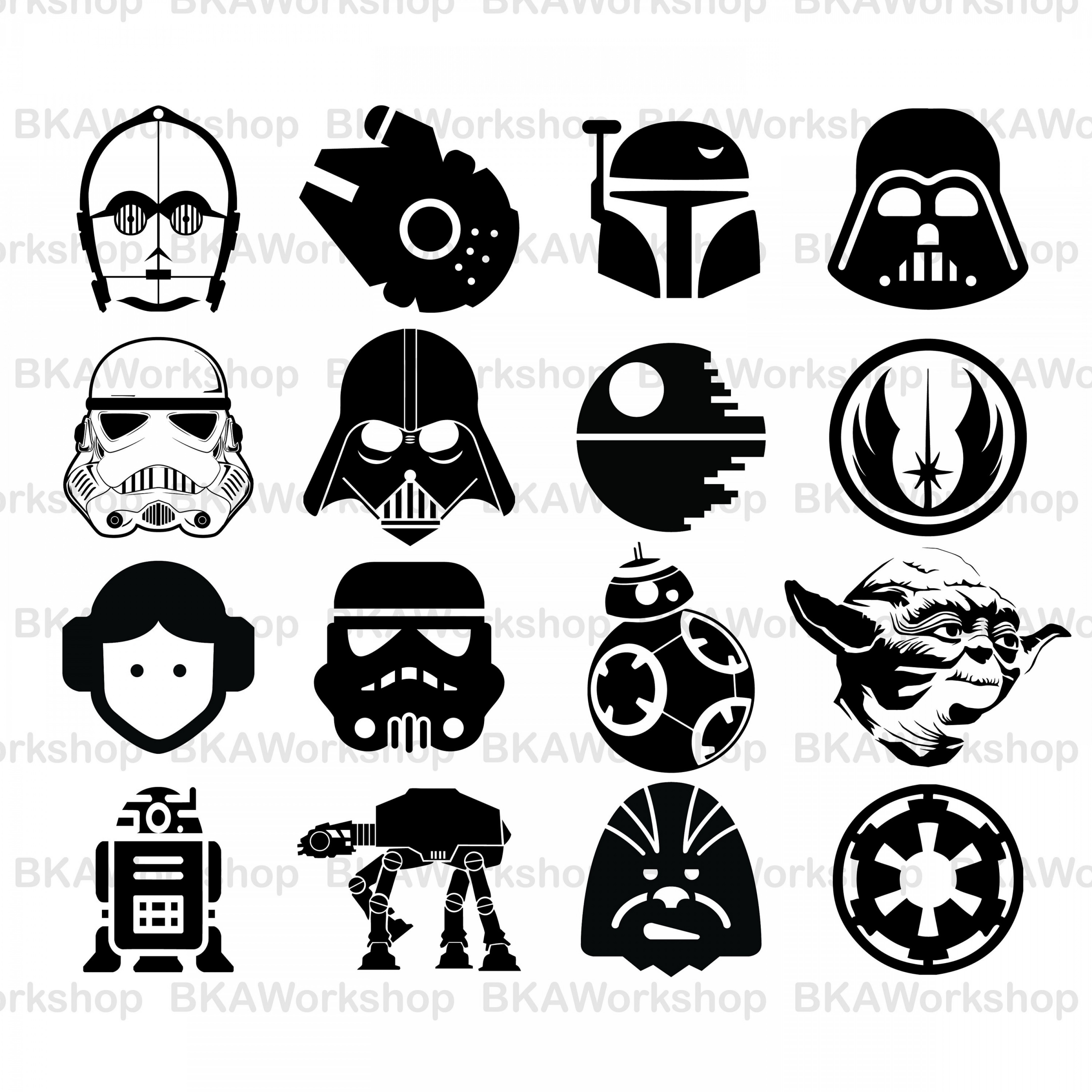 Download free star wars vector logo and icons in ai eps cdr svg png formats...