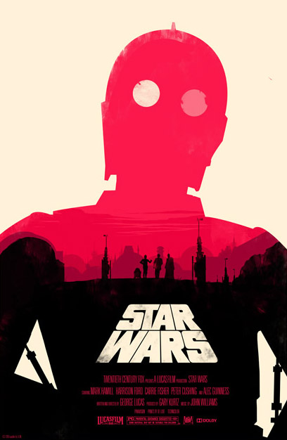 408x626 Amazing Star Wars Inspired Designs Illustrations