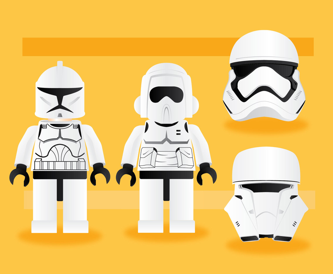1136x936 Star Wars Trooper Vector Pack Vector Art Graphics