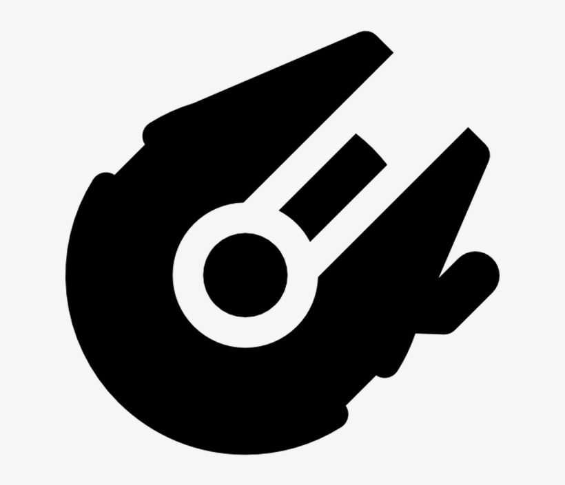 820x705 Millennium Falcon Free Vector Icon Designed