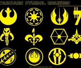 280x235 Star Wars Symbol Brushes Set