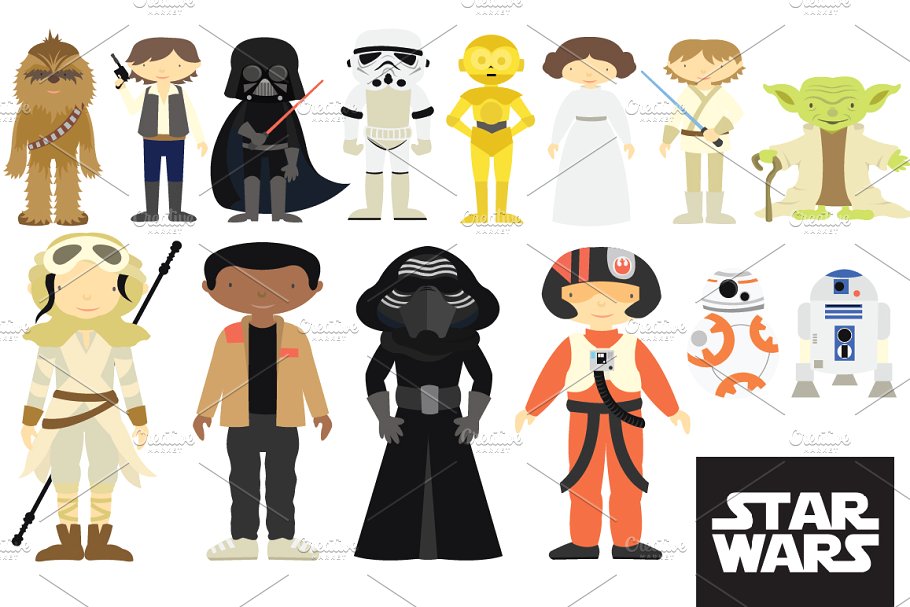 910x607 Starwars Clipart Characters For Free Download And Use Images