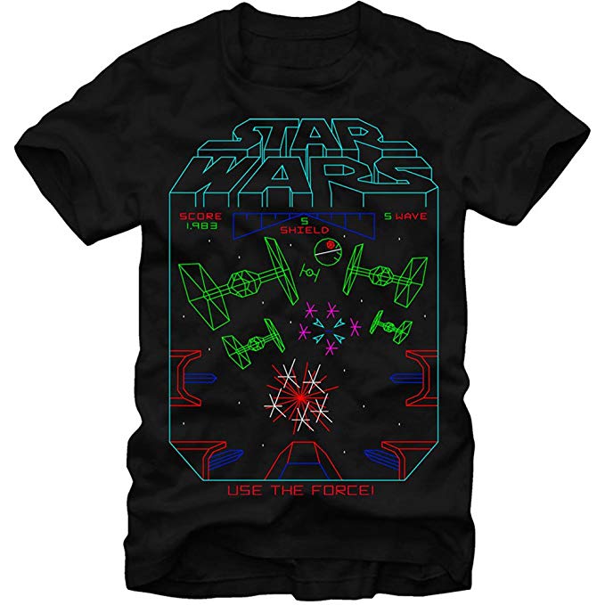 679x679 Star Wars Vector Arcade Game T Shirt Clothing