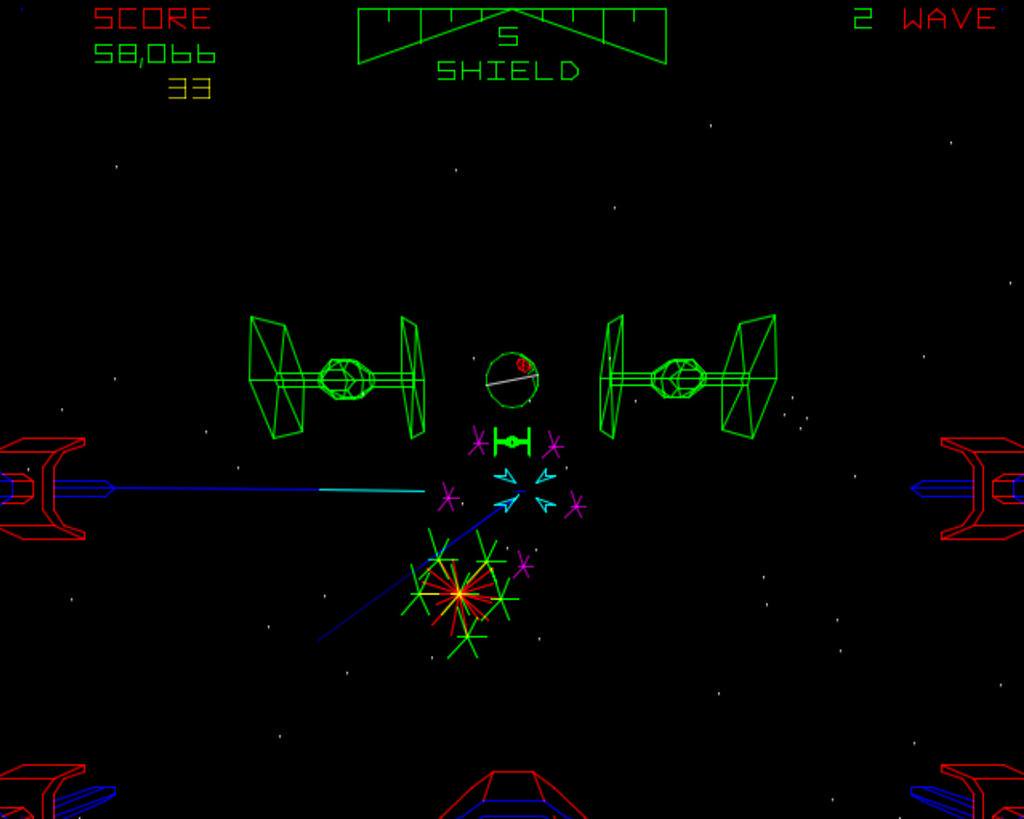1024x819 On Twitter Starwars Classic Vector Graphics Arcade Game
