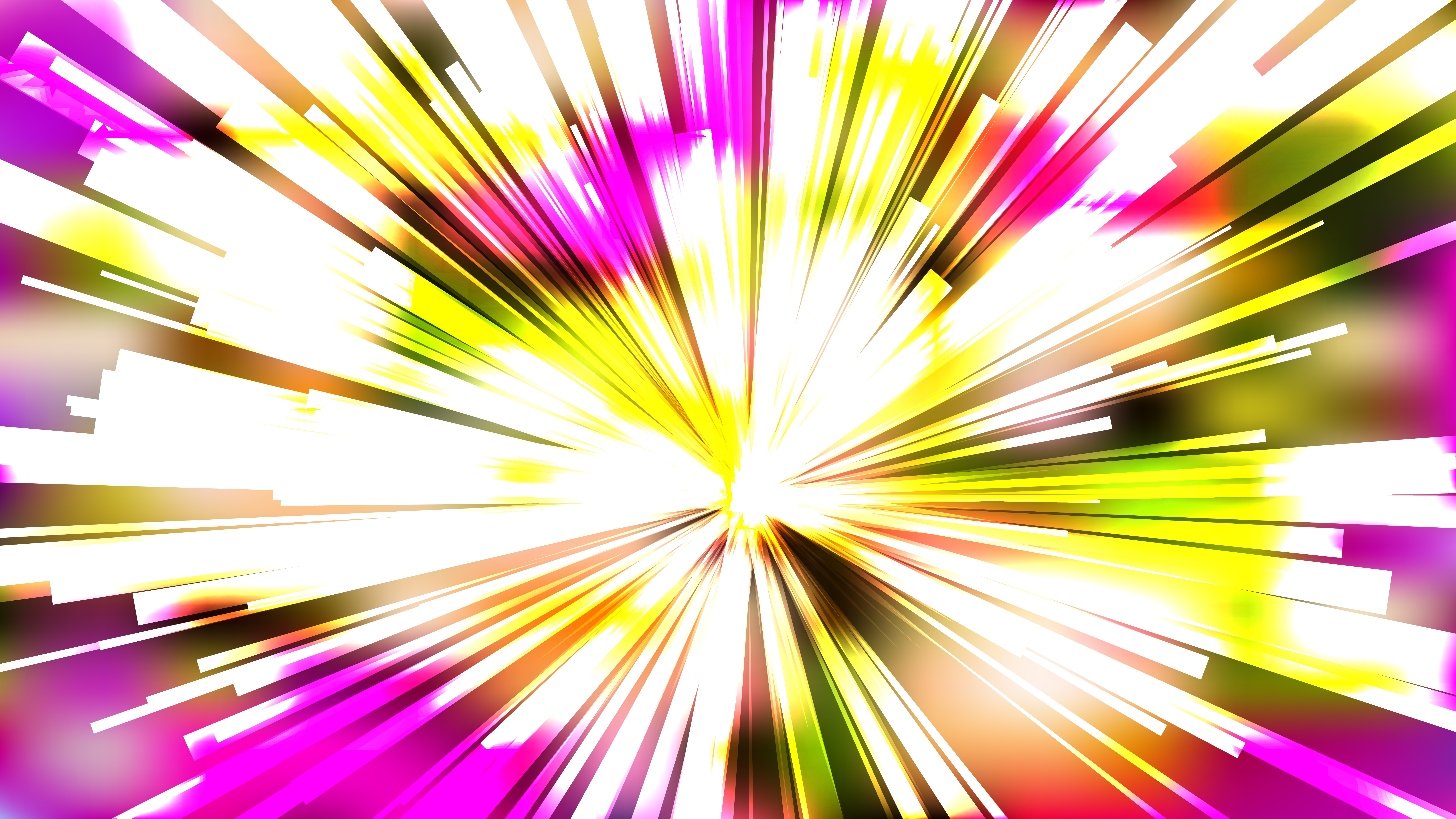 Abstract Pink Yellow And White Starburst Background Vector Graphic 8000x4500 Abstract Pink Yellow And White Starburst Background Vector Graphic