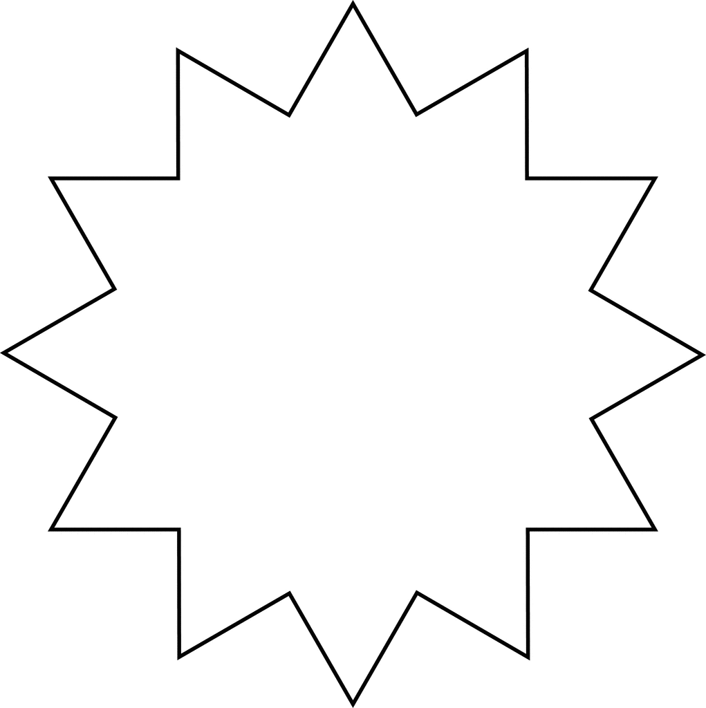 1021x1024 Starburst Clipart Shape For Free Download And Use Images