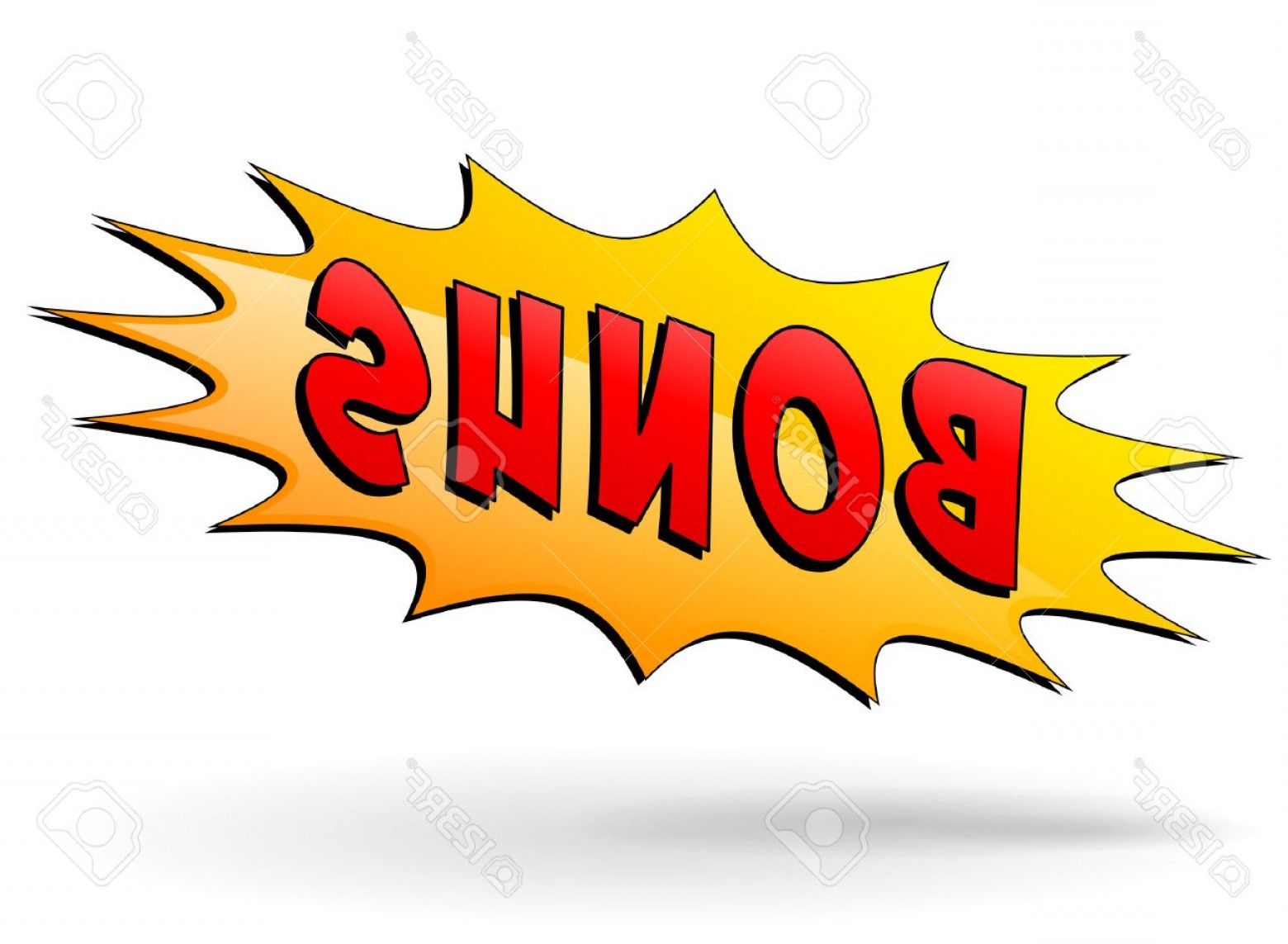 1560x1143 Photostock Vector Vector Illustration Of Bonus Starburst Icon