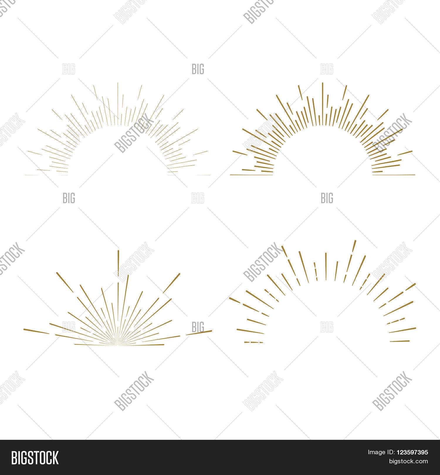 1500x1620 Retro Sun Burst Shapes Vintage Starburst Logo, Labels, Badges