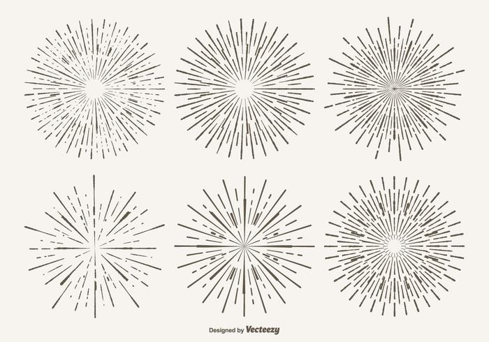 Vintage Starburst Shape Set 700x490 Vintage Starburst Shape Set