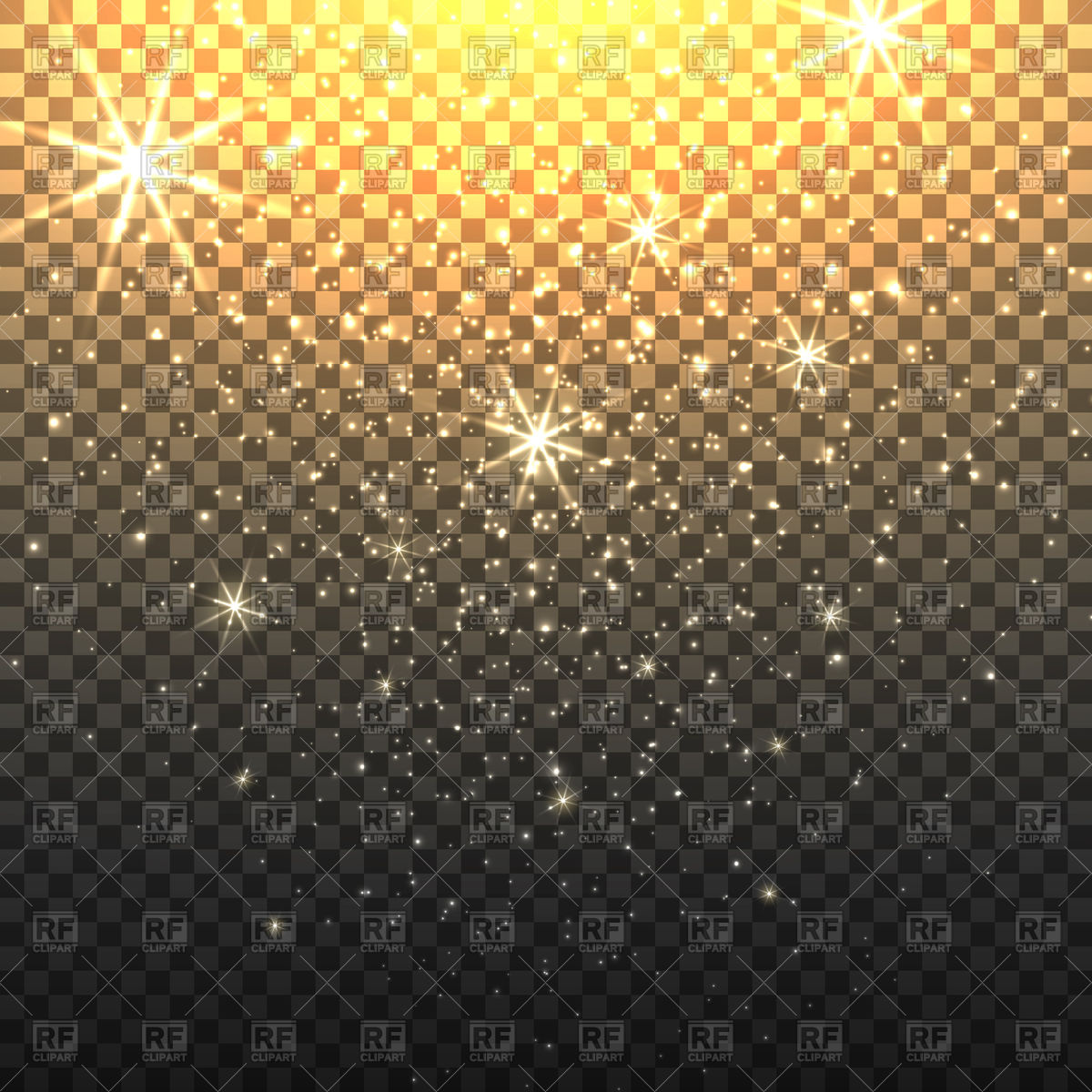 1200x1200 Stardust Sparkly Or Glitter Star Rain Background Vector Image
