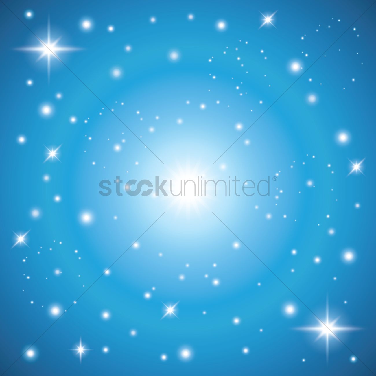 1300x1300 Starfield Vector Image