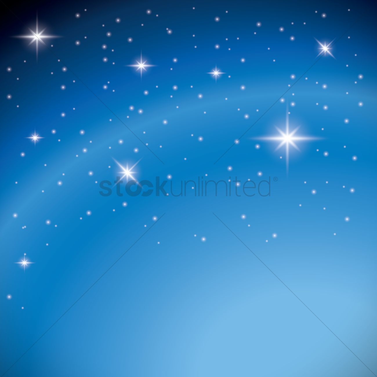 1300x1300 Starfield Vector Image