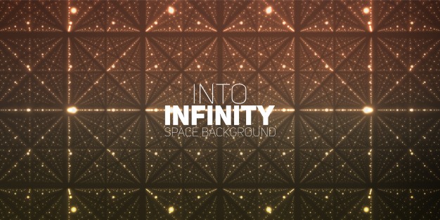 626x313 Perspective Template Card Starfield Technology Vector Premium