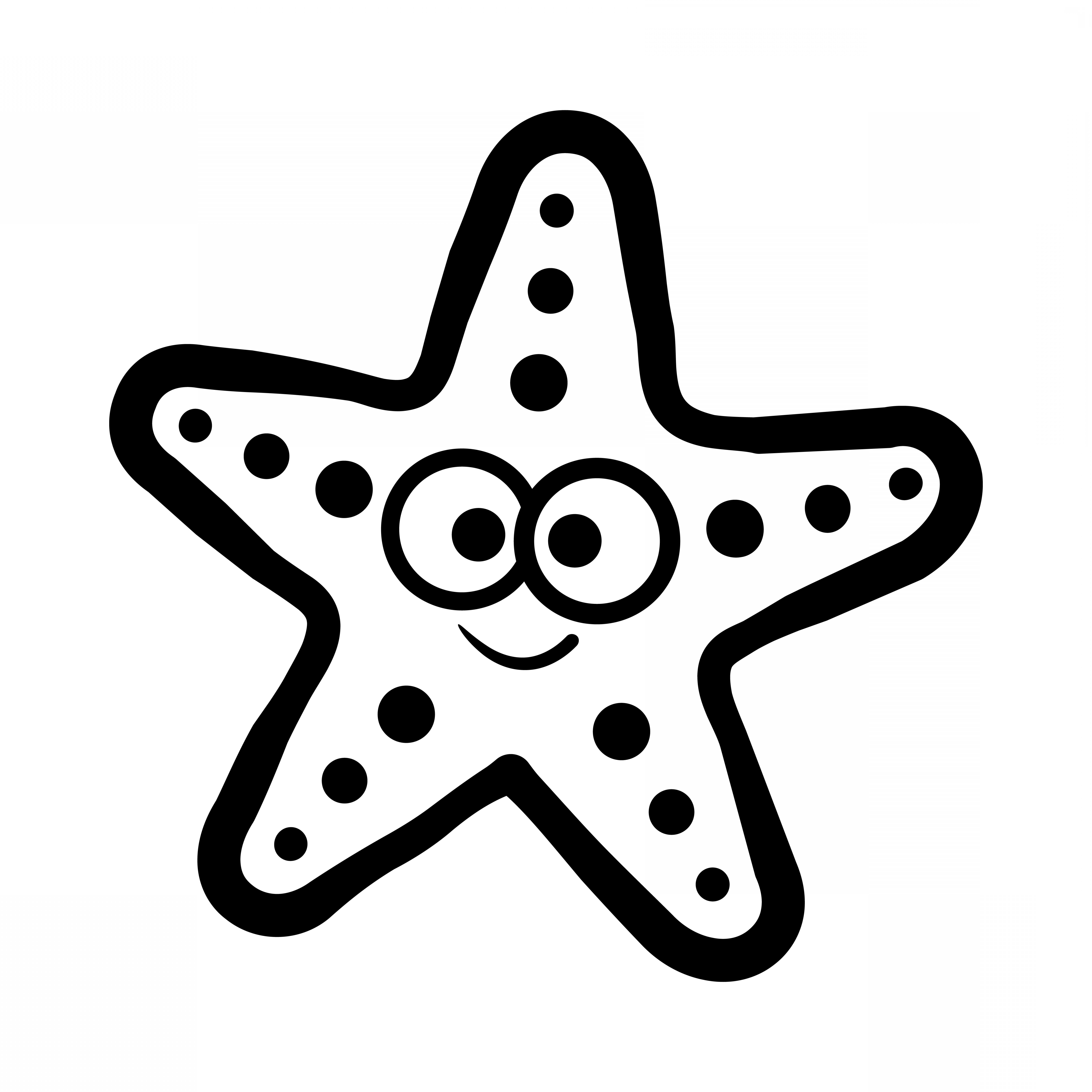 Download Starfish Vector Art at Vectorified.com | Collection of ...