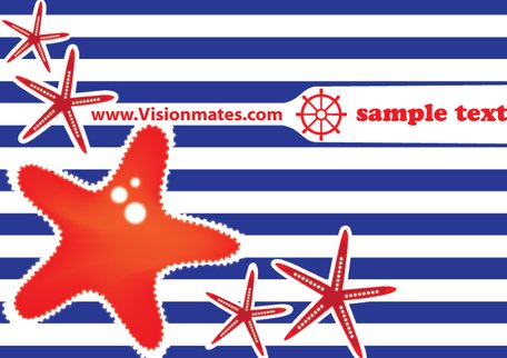 456x322 Free Starfish Vector Card Designs Clipart And Vector Graphics