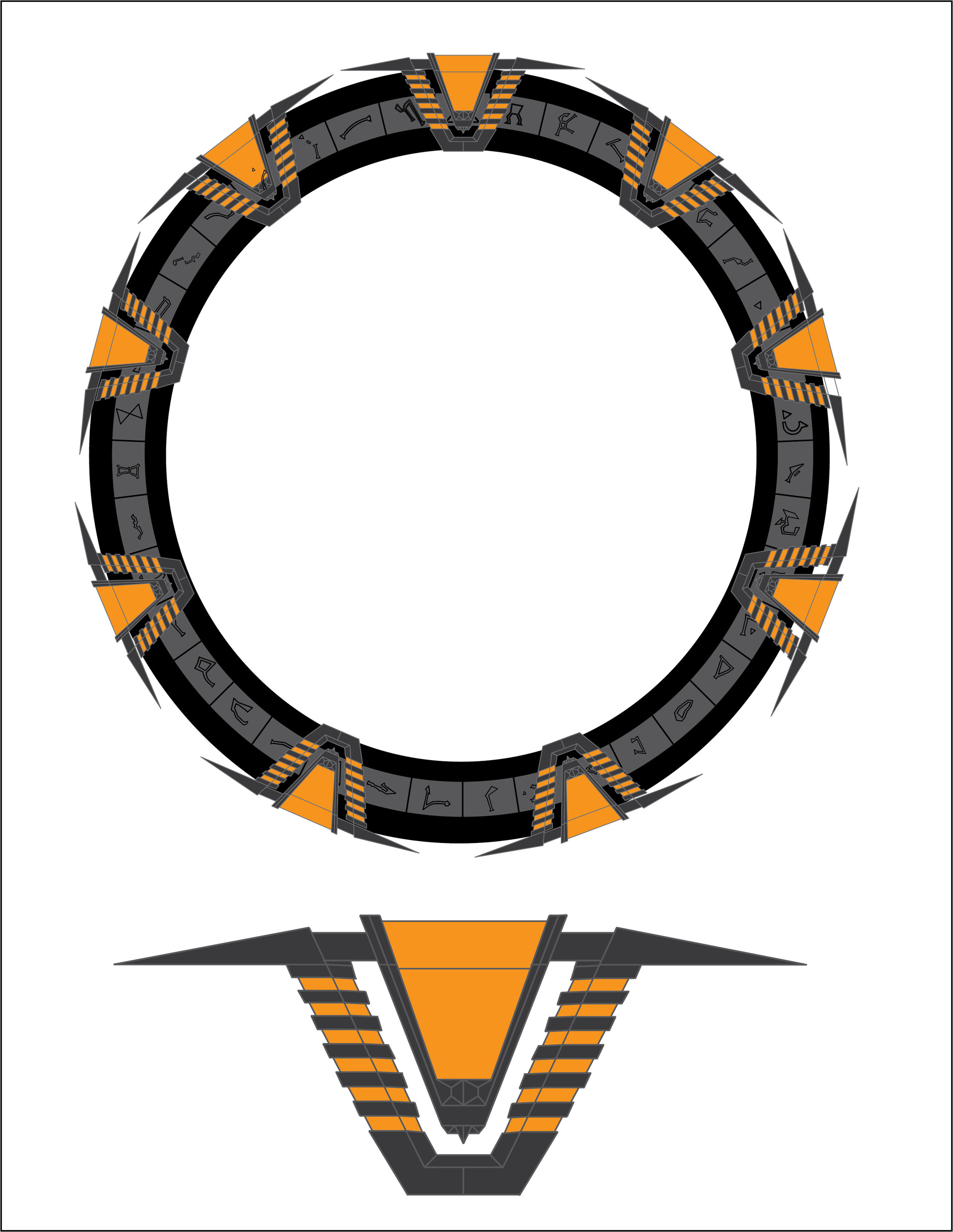 Stargate Vector at Vectorified.com | Collection of Stargate Vector free ...