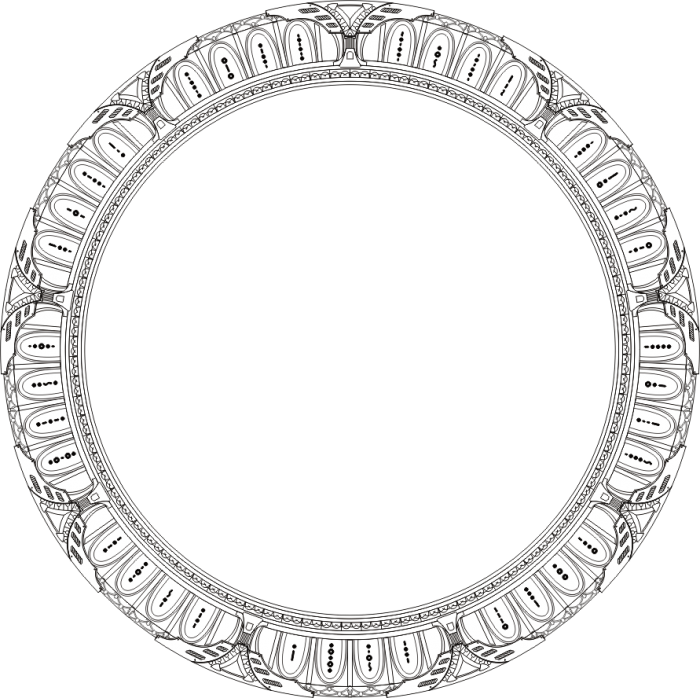 700x698 Stargate Png Transparent Vector, Clipart