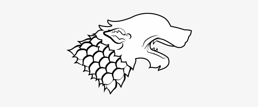 House Stark Sigil Illustrator Lines Vector Game 820x341 House Stark Sigil Illustrator Lines Vector Game