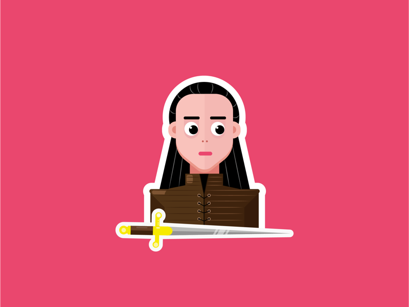 Arya Stark Vector 800x600 Arya Stark Vector