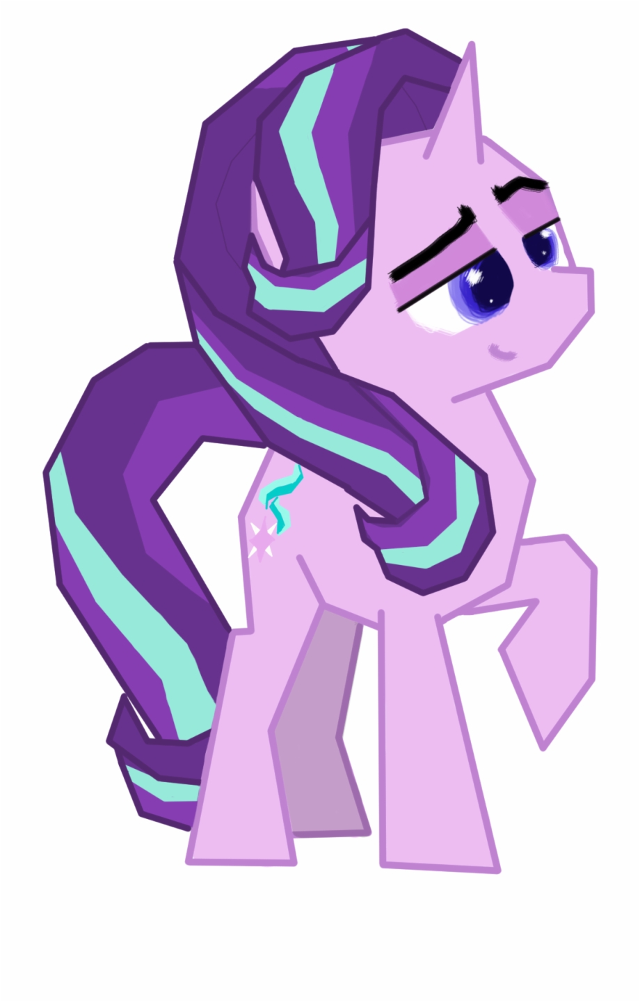 920x1440 Concept Art, Female, Low Poly, Mare, Pony, Safe, Simple