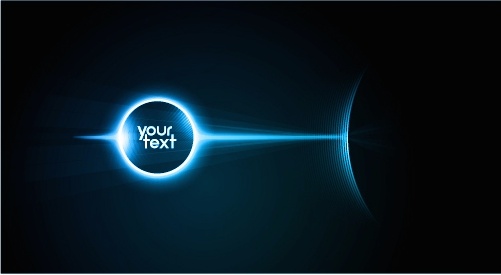 501x275 Effects Aura Ray Technology Sense Starlight Vector Free Vector