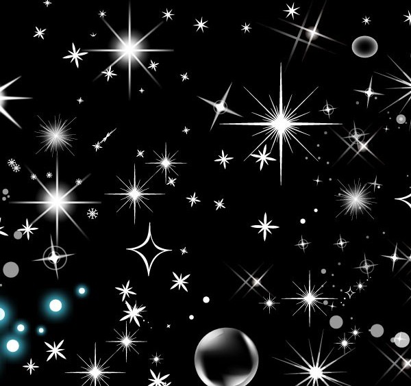 600x564 Bright Starlight Background Vector Graphics Free Download