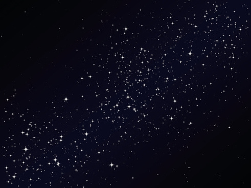 Vector Night Sky Stars Free Vector Download 491x368 Vector Night Sky Stars Free Vector Download