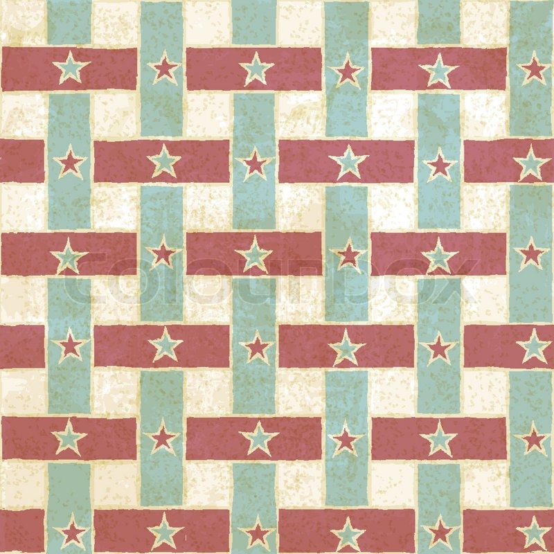 800x800 Vintage Seamless Pattern With Stripes Stock Vector Colourbox