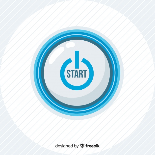 Start Button Vector