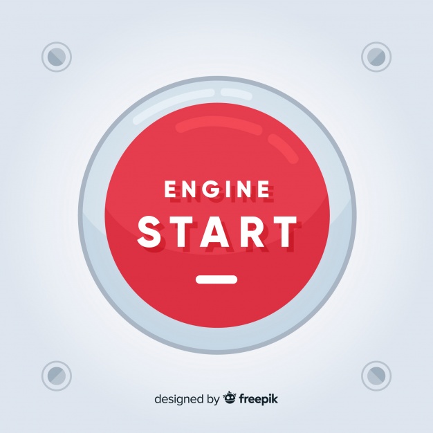 626x626 Red Engine Start Button Vector Free Download
