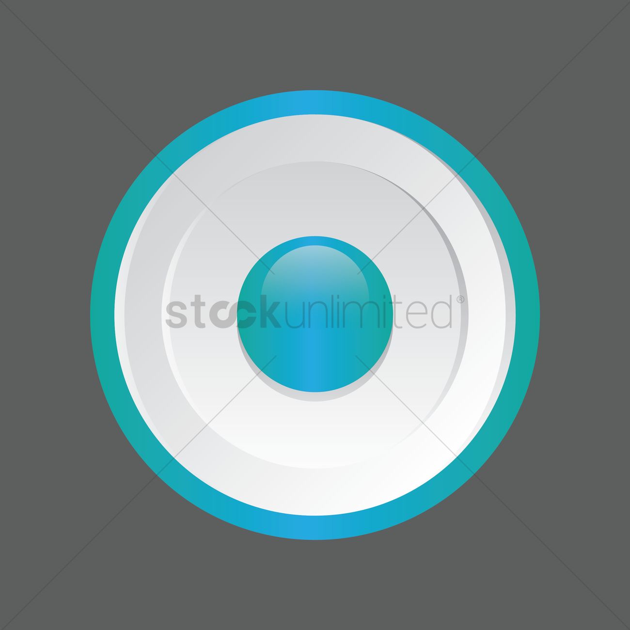 1300x1300 Start Button Vector Image