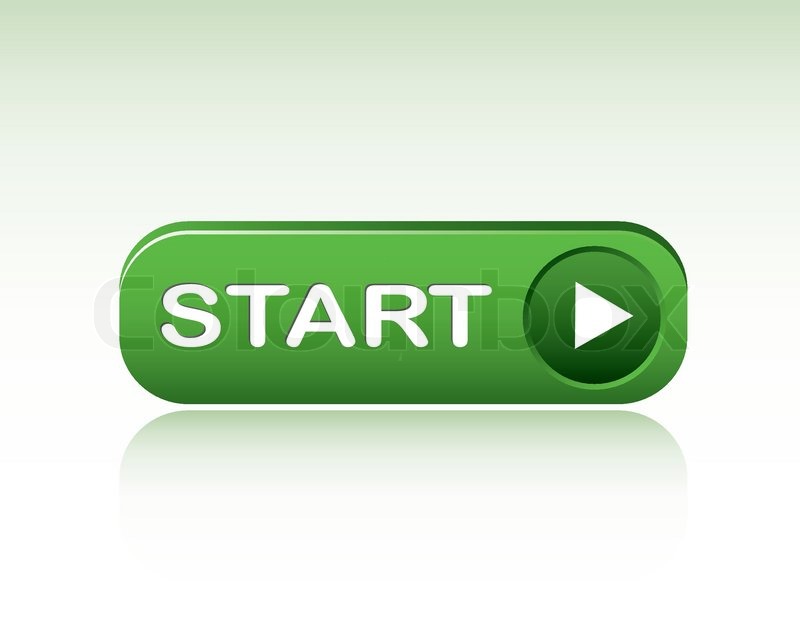 800x623 Vector Illustration Of Start Button Stock Vector Colourbox