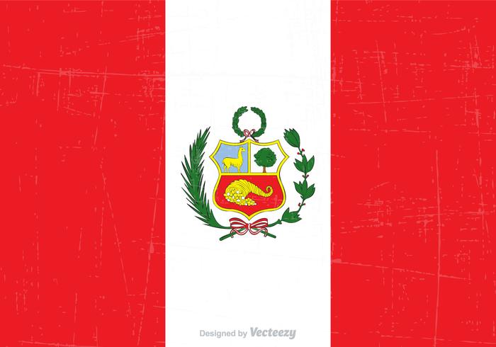 700x490 Free Grunge Peru State Flag Vector