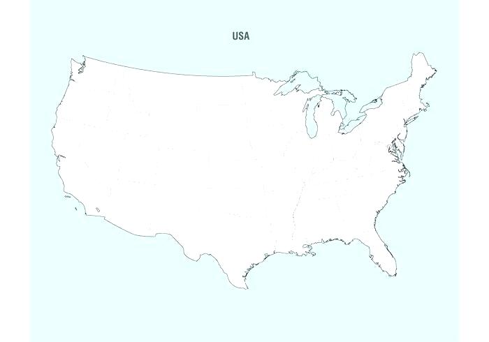 State Map Of The Usa 700x490 State Map Of The Usa