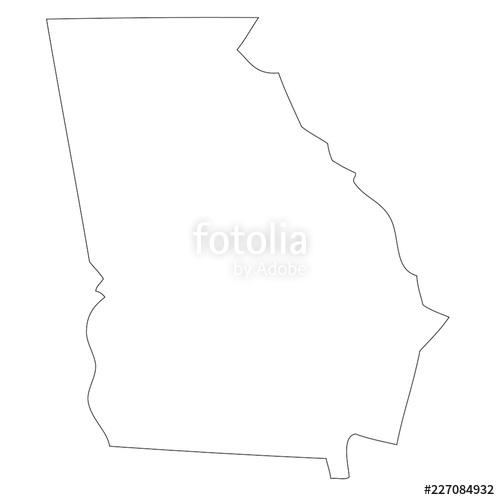 State Of Georgia Vector at Vectorified.com | Collection of State Of