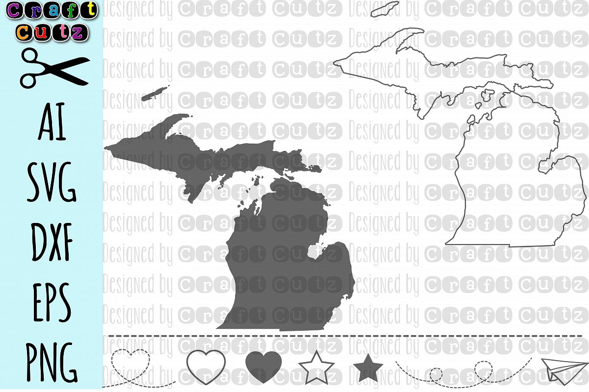 1200x800 Michigan State Files, Michigan Vector, United States