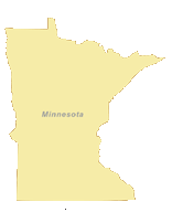 Free Digital Minnesota Outline Blank Map 156x202 Free Digital Minnesota Outline Blank Map