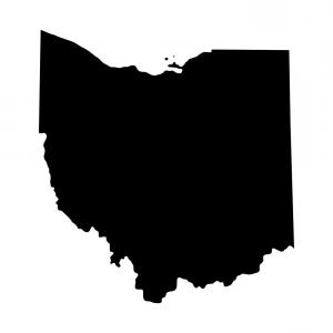 State Of Ohio Outline Vector at Vectorified.com | Collection of State ...