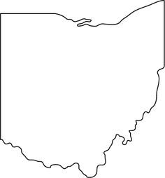 236x254 Collection Of 'ohio Silhouette Vector' Download More Than
